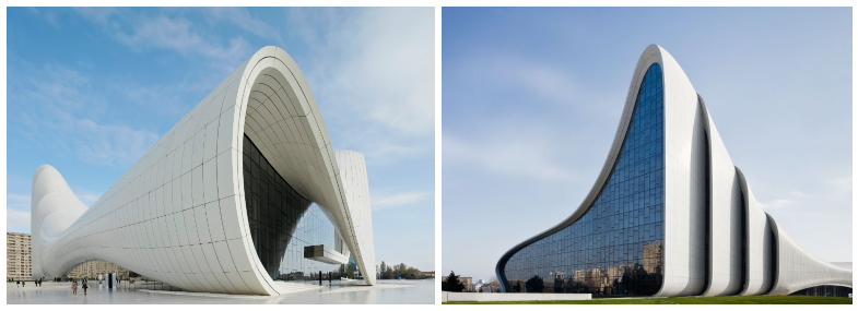 Heydar Aliyev center design