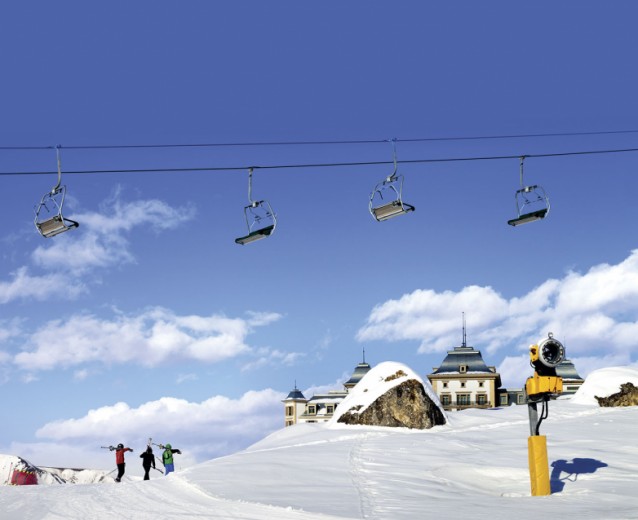 Shahdag Cable Car winter